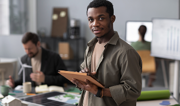 Personne travaillant