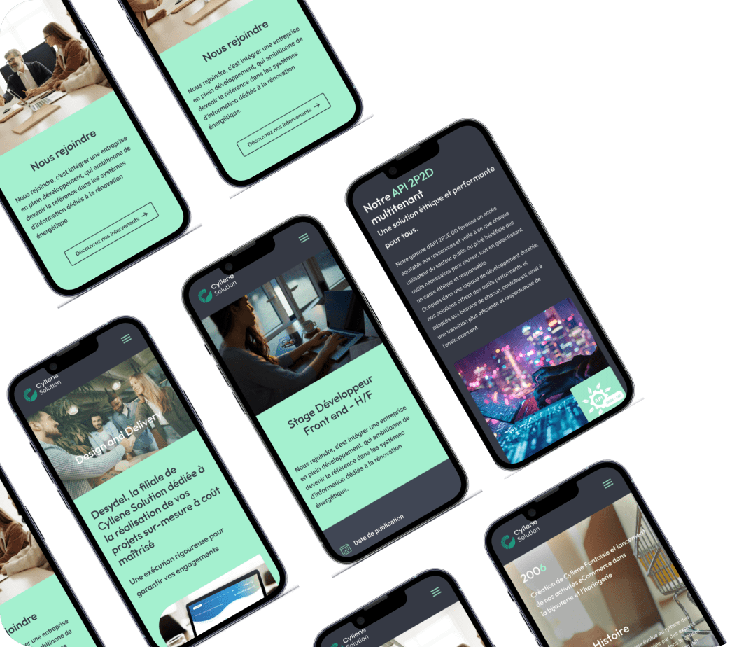Illustration développement durable - Arbre numérique représentant l'éco-conception
