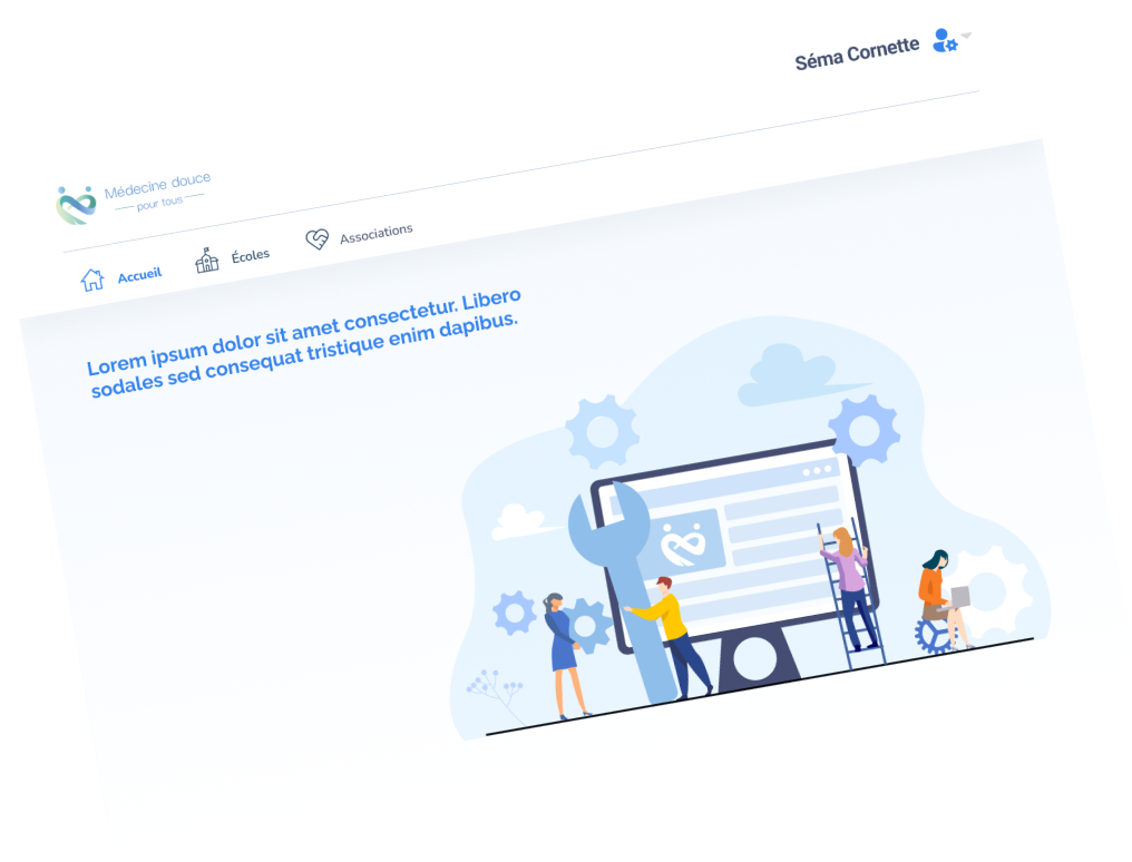 Aperçu du site Cyllene Solution