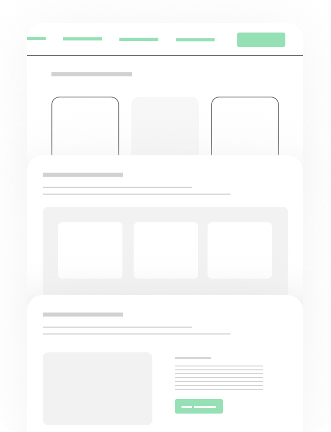 Maquette 2 - Interface web responsive