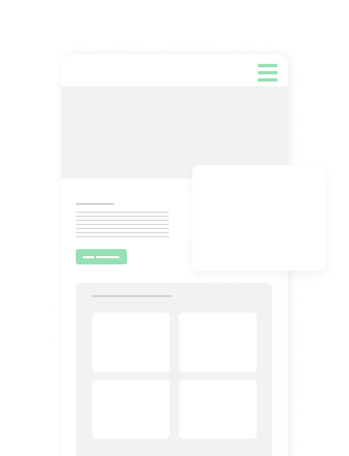 Maquette 3 - Application mobile design